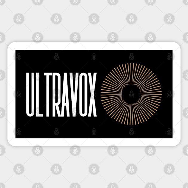 Ultravox Sticker by Timeless Chaos